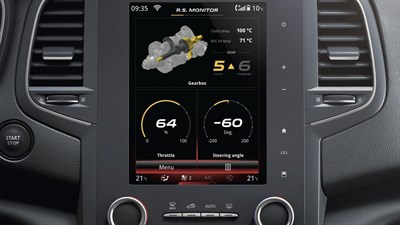 Renault Sport Auto - technologie R.S. Monitor