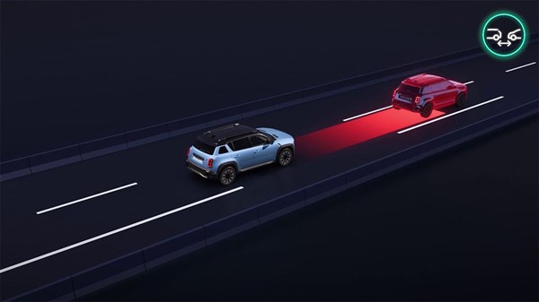 l'alerte de distance de sécurité - R4 E-Tech électrique - Renault