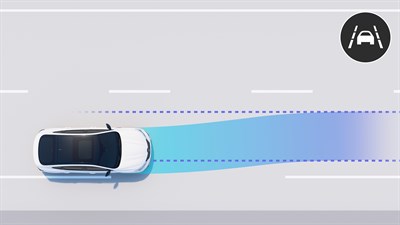 assistant de maintien dans la voie - sécurité - Renault Arkana E-Tech full hybrid