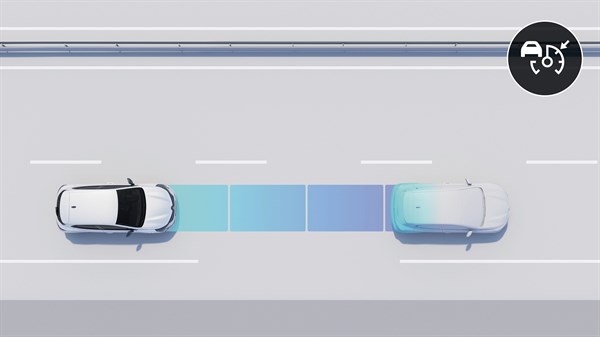 Renault Clio E-Tech full hybrid - adaptive cruise control