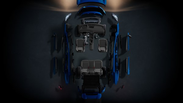 Renault Rafale E-Tech hybrid - 4Control advanced