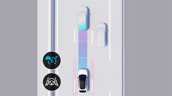 Renault Rafale E-Tech hybrid - active driver assist