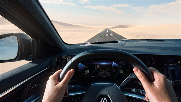 4Control advanced - Espace E-Tech full hybrid - Renault