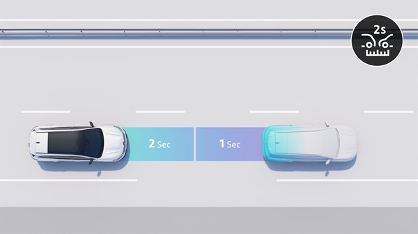 distance warning - adas - Renault Espace E-Tech full hybrid