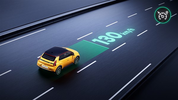limiteur de vitesse - Renault 5 E-Tech électrique