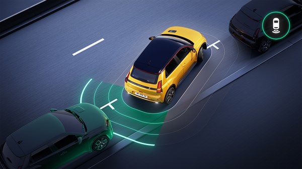 aide au parking arrière - Renault 5 E-Tech electrique