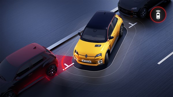 aide au parking avant - Renault 5 E-tech électrique