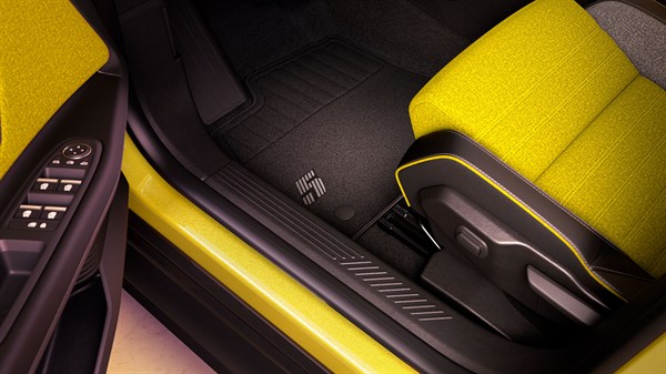 tapis textile - Renault 5 E-Tech électrique