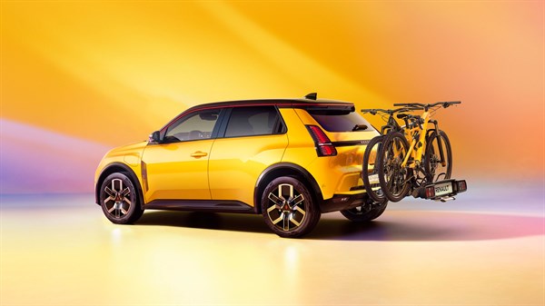 porte vélos - Renault 5 E-Tech électrique