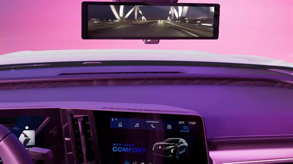 rétrovision par caméra - Renault Scenic E-Tech electric