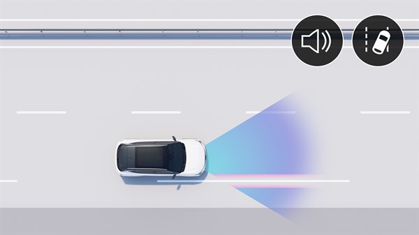 alerte franchissement de ligne - Renault Scenic E-Tech 100% electric