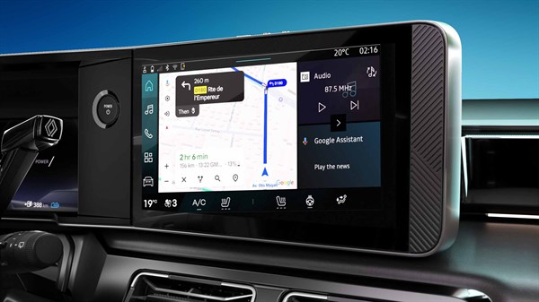 planificateur de trajets électriques - Renault 4 E-Tech électrique