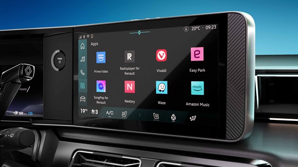 + de 50 apps accessibles - Renault 4 E-Tech électrique
