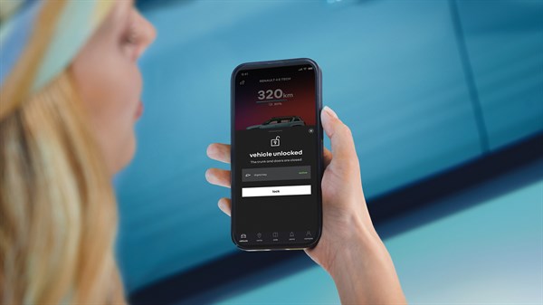 clé digitale - Renault 4 E-Tech électrique