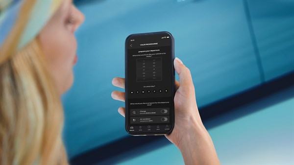 programmation de la charge et de la température à distance -
Renault 4 E-Tech électrique
