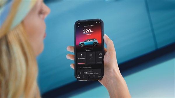 gestion du véhicule à distance - Renault 4 E-Tech électrique