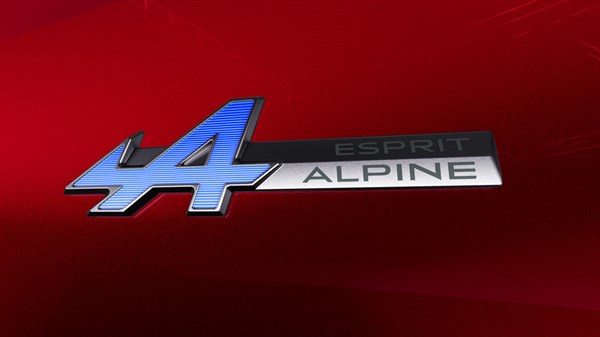 badge esprit Alpine ​- Renault RB3B1 E-Tech
