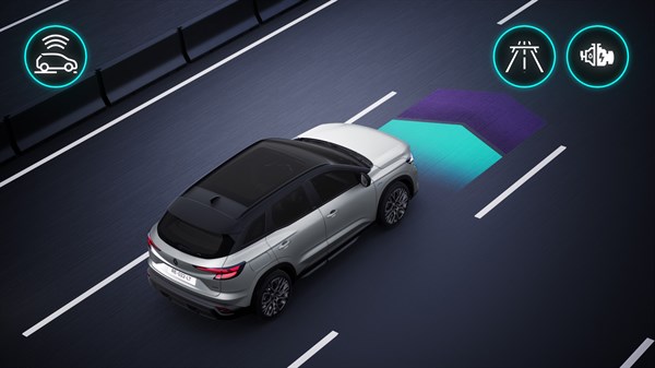 assitant eco-conduite prédictif - safety control - Renault Austral full hybrid E-Tech 
