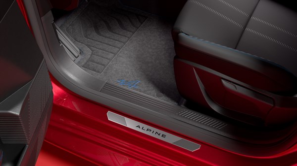 tapis de sol textile esprit Alpine - Renault Clio