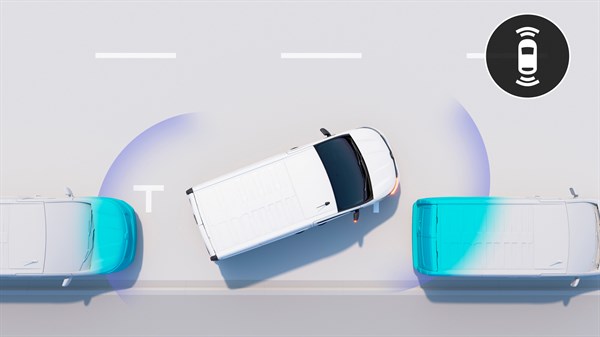 Renault Trafic Combi - radars avant, arrière et latéraux