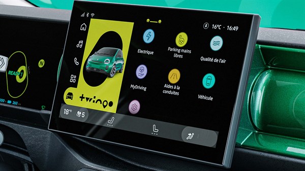 openR link - Renault Twingo E-Tech électrique