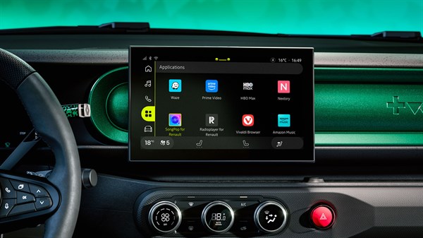 plus de 100 apps disponibles - Renault Twingo E-Tech électrique