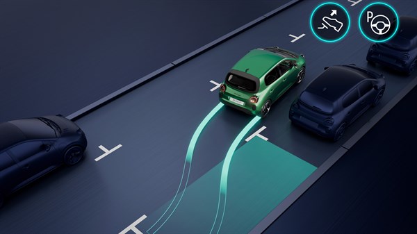 parking mains-libre​s  - Renault Twingo E-Tech électrique