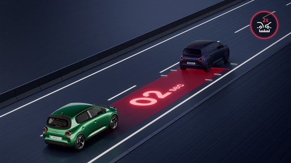 alerte de distance de sécurité - Renault Twingo E-Tech électrique