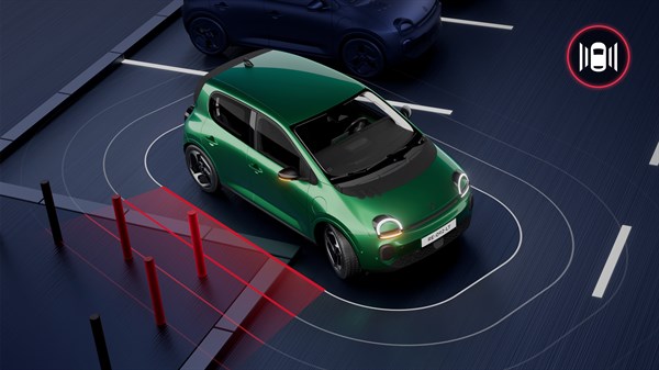 aide au parking latérale - Renault Twingo E-Tech électrique