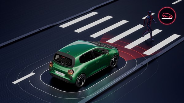 freinage d’urgence automatique - Renault Twingo E-Tech électrique