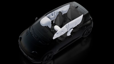 airbags - Renault Twingo E-Tech électrique