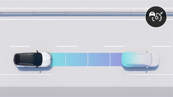 régulateur de vitesse adaptif intelligent - safety control - Renault Austral E-Tech full hybrid