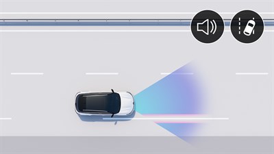 alerte de franchissement de ligne - safety control - Renault Austral E-Tech full hybrid