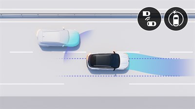 avertrisseur angle mort et prévention - safety control - Renault Austral E-Tech full hybrid