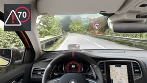 Renault MEGANE R.S. - Reconnaissance des panneaux de signalisation