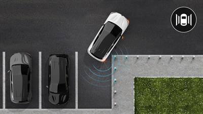 Renault Megane E-Tech 100% électrique - aide au parking latérale