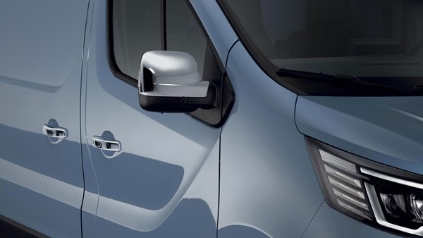 nouveau renault Trafic - coques de rétroviseurs chromées