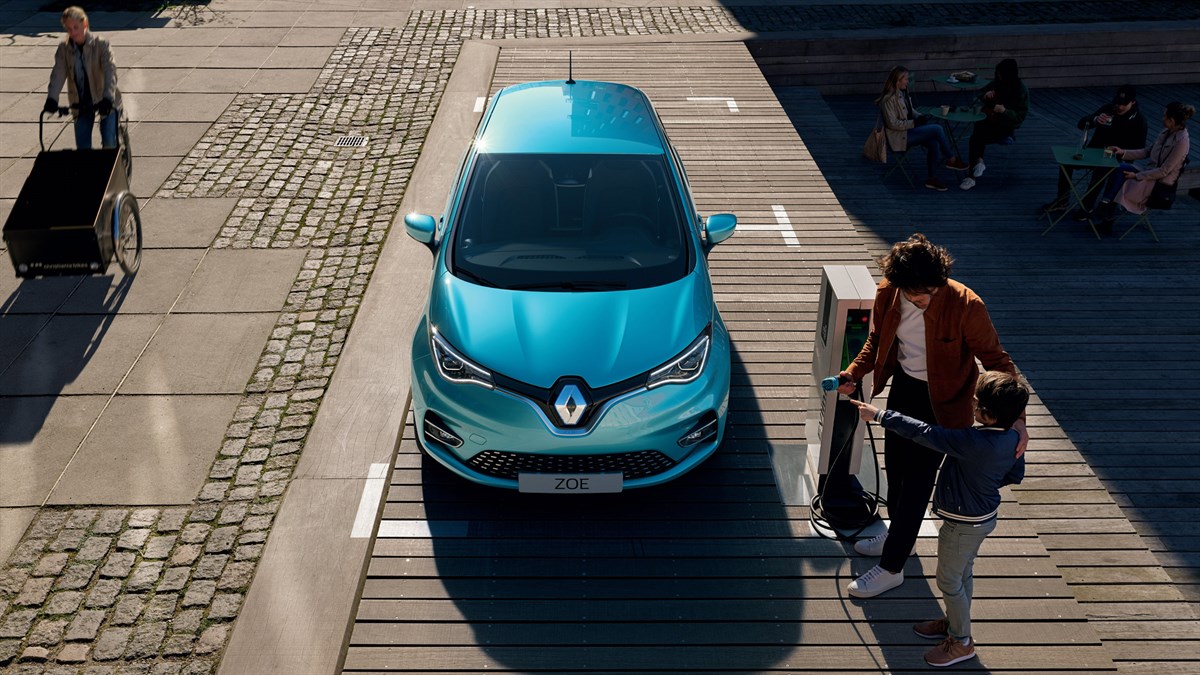 Renault ZOE - En charge