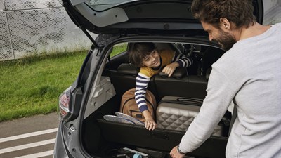 Renault ZOE - Accessoires - Double Plancher de rangement de câble