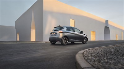 Renault ZOE face 3/4 arrière