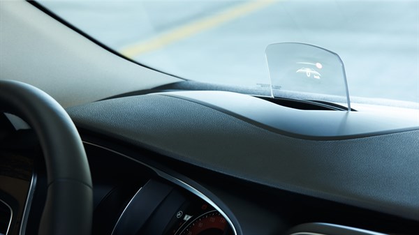 Renault - Affichage tête haute sur le tableau de bord